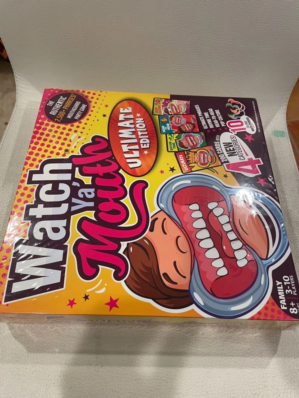 Watch Ya' Mouth Ultimate Edition Party Game - Sealed New Kids Teens Play Present